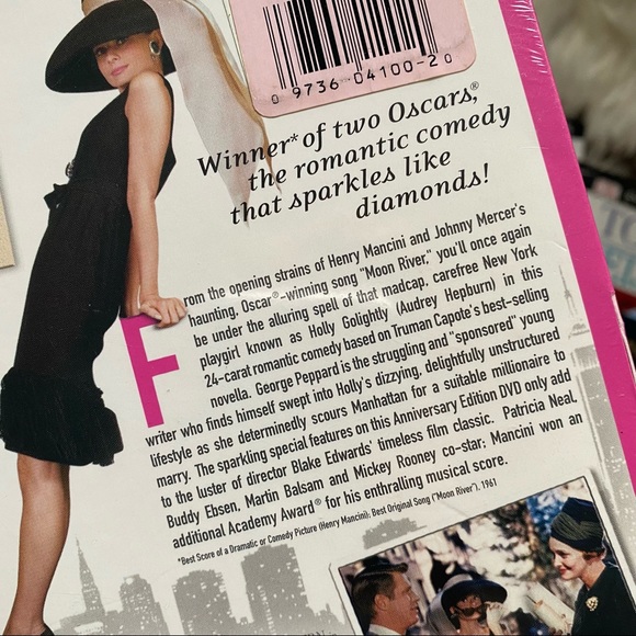 BREAKFAST AT TIFFANY’S (SEALED) New in Box Anniversary Edition DVD - Picture 3 of 5